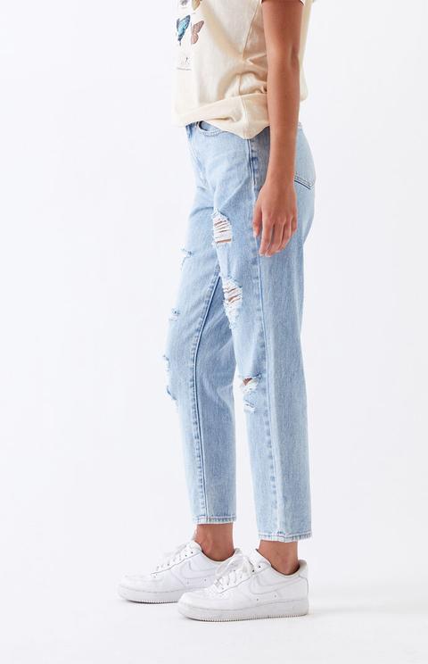 pacsun light blue mom jeans