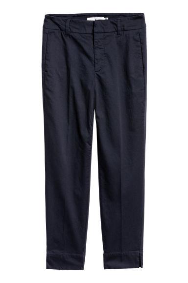 H & M - Pantaloni A Sigaretta - Blu