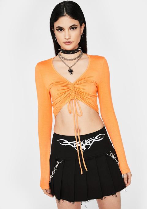 Amber Better Together Cinch Tie Top