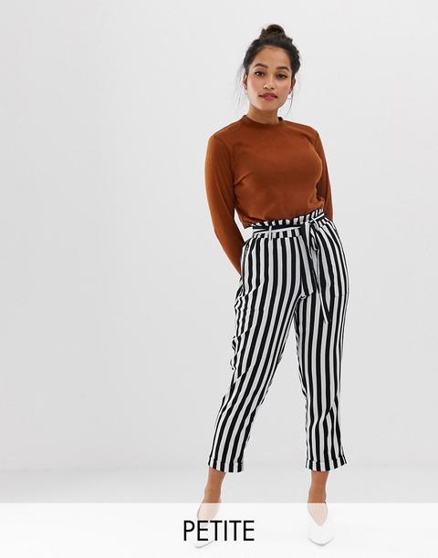 Vero Moda Petite - Pantaloni A Righe - Multicolore