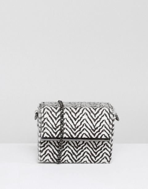 Bandolera Con Diseño De Cebra De New Look