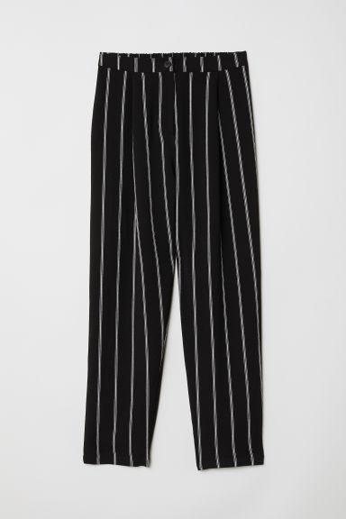 H & M - Wide Trousers - Black