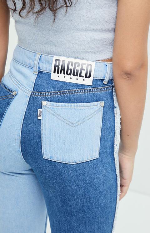 Ragged Jeans Quarter Panel Mom Jeans From Pacsun On 21 Buttons