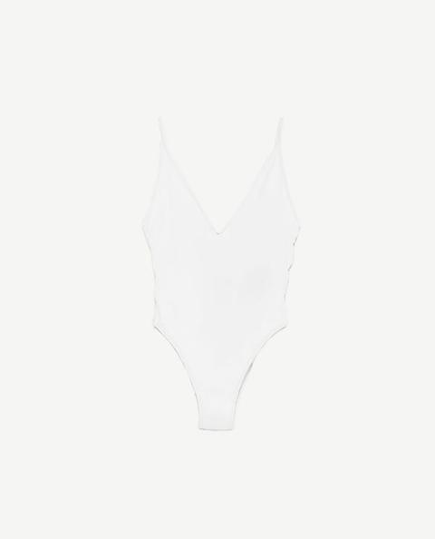 Swimsuit With Side Knots