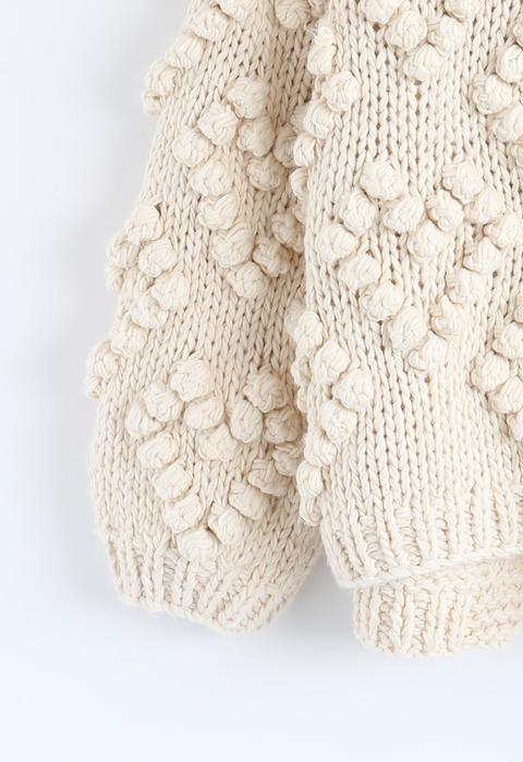 Love Cardigan In Ivory from Chic wish 