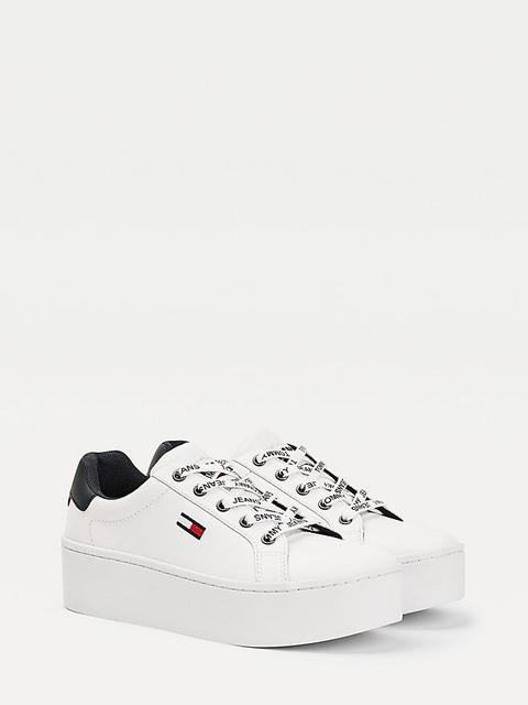 Iconic Flatform Lace Up Trainers