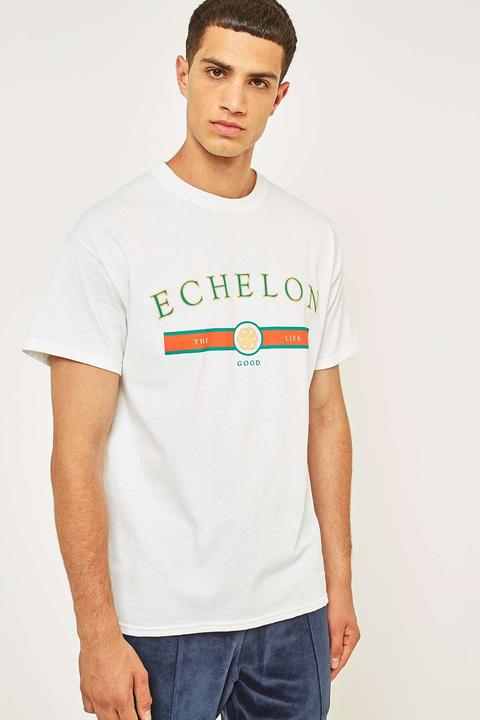 Uo Echelon White T-shirt