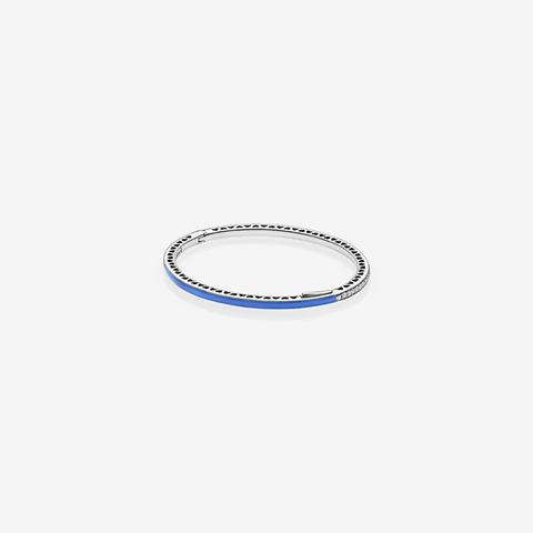 Pulsera Corazones Radiantes Azules