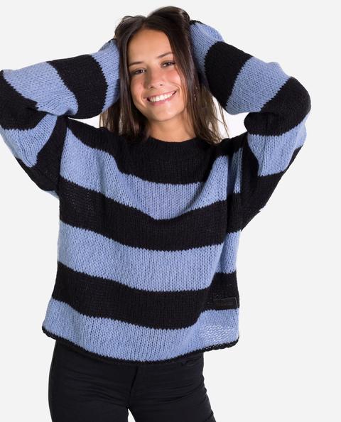Jersey Manhattan · Negro Y Azul