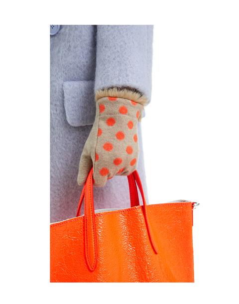 Guantes Topos Beige