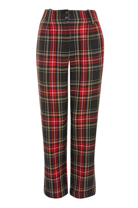 Tartan Peg Trousers