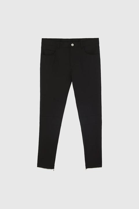 Pantalón Super Skinny Rodillera