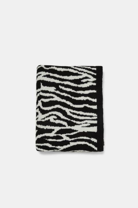 Schal Mit Animalprint