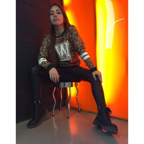 Sudadera Leopardo W