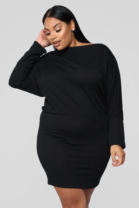 dolman daze mini dress