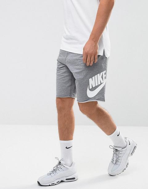 Pantalones Cortos De Chándal En Gris 836277-091 Gx De Nike