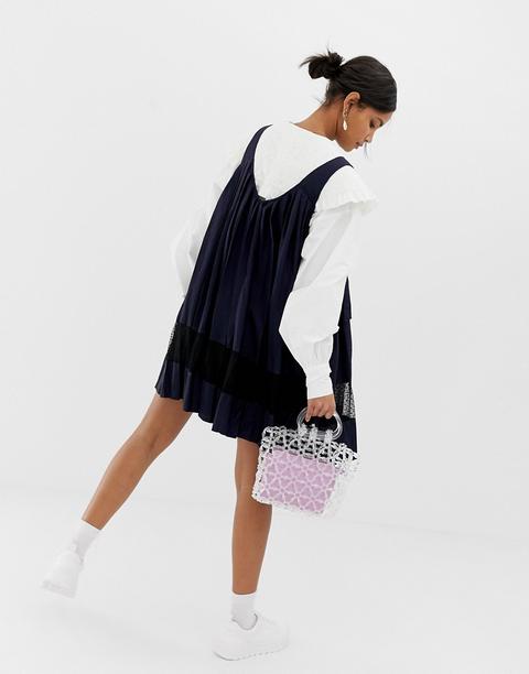 smock pinafore dress