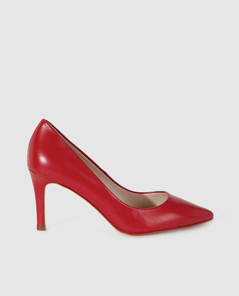 Gloria Ortiz - Zapatos De Salón De Mujer De Piel En Color Rojo