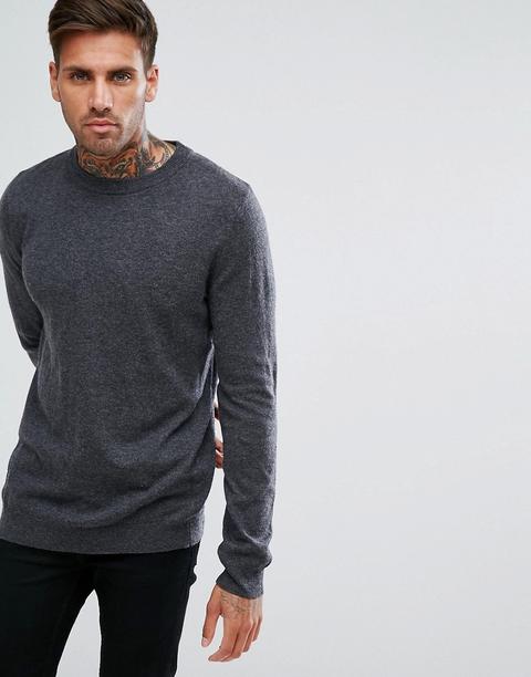 Jersey Ligero En Gris Oscuro De Pull&bear