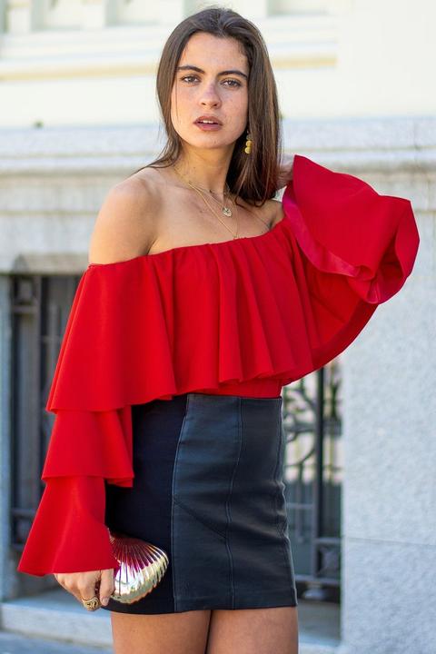 Blusa Massaua Rojo