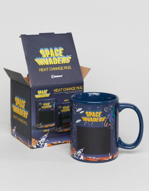 Space Invaders - Tazza Che Cambia Con Il Calore - Multicolore