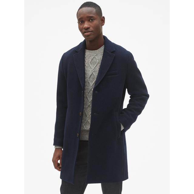 gap wool blend coat
