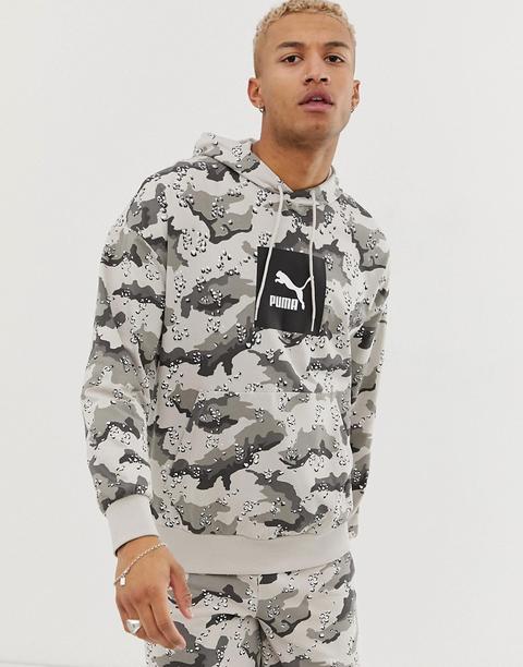 Sudadera Con Capucha Y Estampado De Camuflaje Wild Pack De Puma de ASOS en  21 Buttons