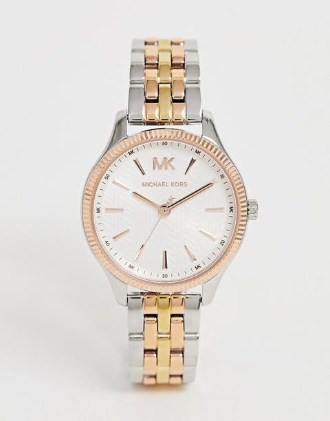 Michael Kors - Mk6642 Lexington - Orologio Bracciale Da 36 Mm - Argento