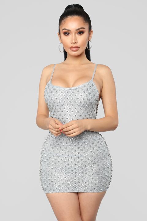 Roxi Dress - Silver