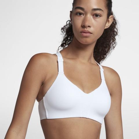 Nike Rival Sujetador Deportivo - Mujer - Blanco