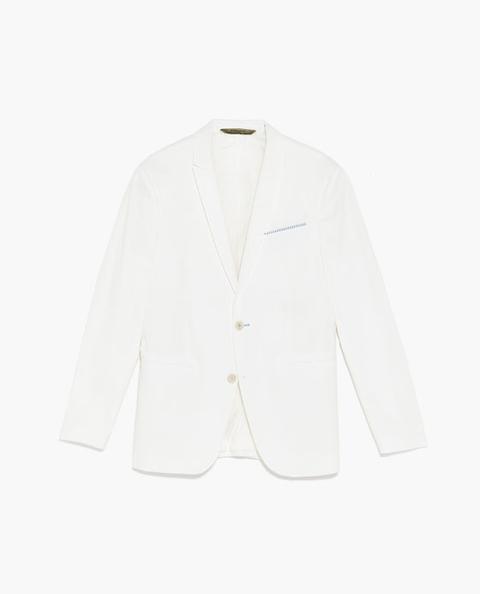 Blazer Abito Bianco