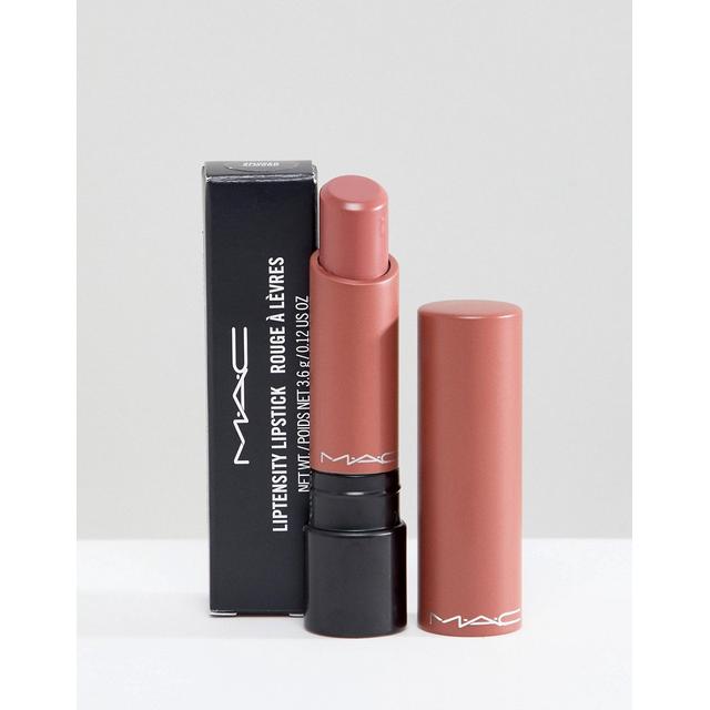 mac liptensity lipstick smoked almond