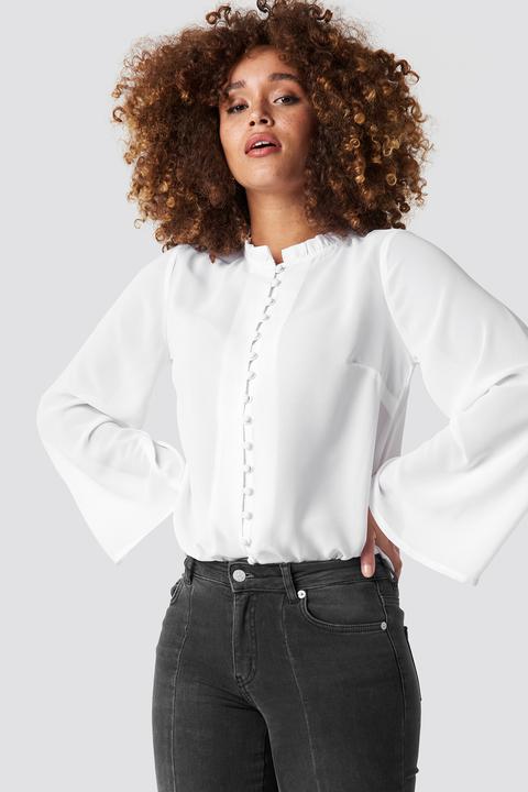 Micki Front Button Blouse