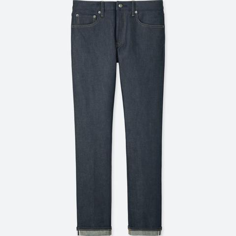 Jean Selvedge Coupe Slim Homme