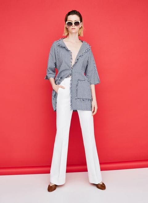 Pantalón Fluído Blanco