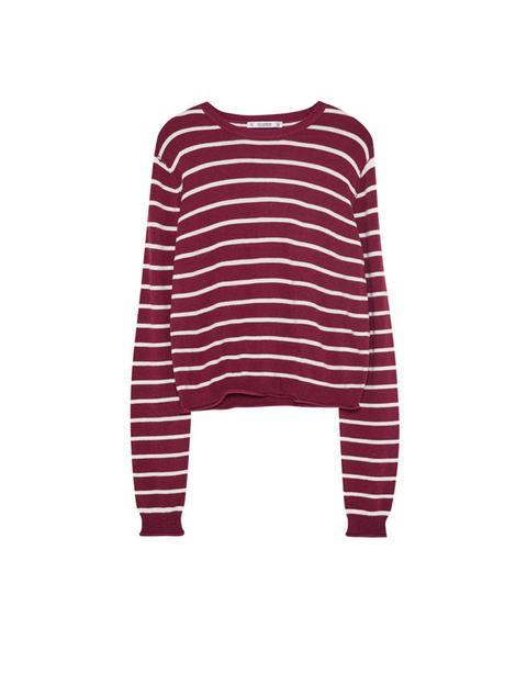 Pullover Basic A Righe