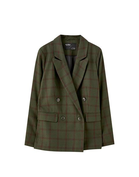 Blazer Caqui Cuatro Botones