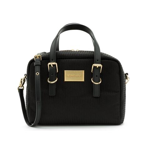 Bolso Bowling Rectangular Negro