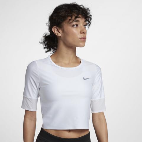 Nike Run Division Women's Short-sleeve Running Top - White