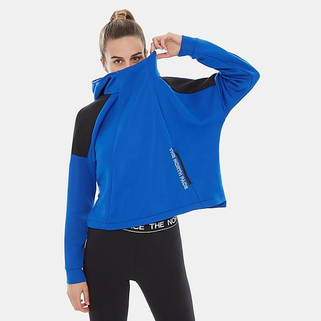 north face cropped jumper