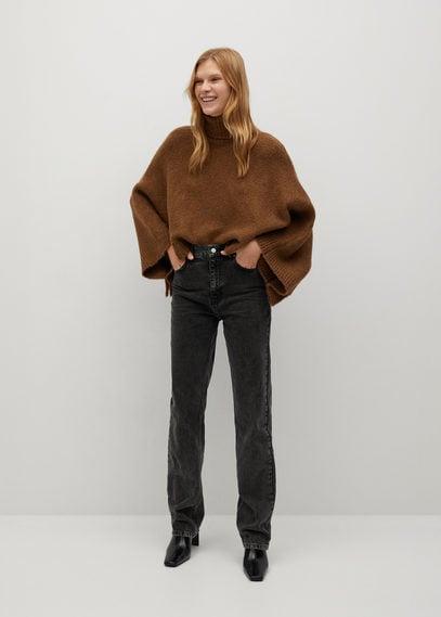 Jean Droit Taille Haute