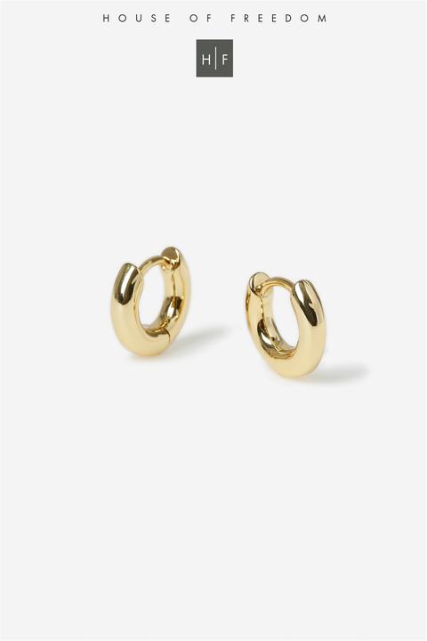 House Of Freedom Gold Hoops 2025