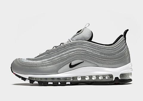 Nike Air Max 97 Premium - Silver/black - Mens