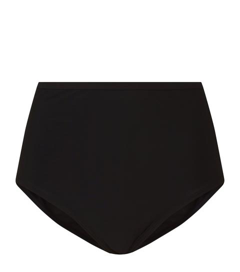 Black High Waist Bikini Bottoms New Look