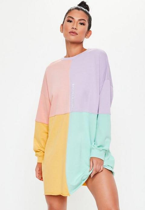 pastel sweater dress