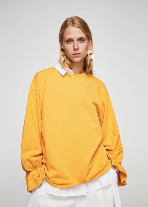 Sudadera Algodón Lazos