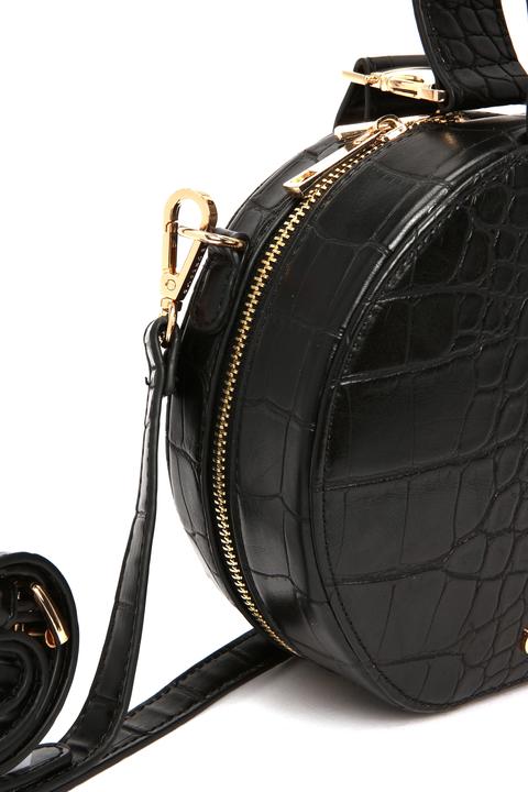 Turn The Dile Crossbody Bag - Black