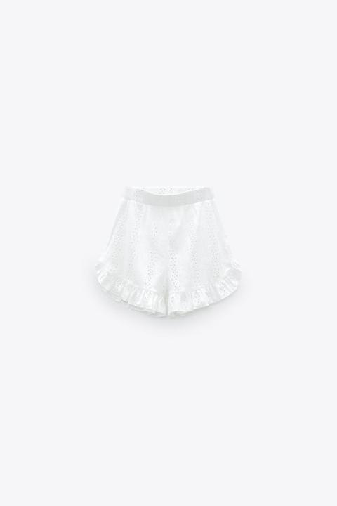 Embroidered Shorts