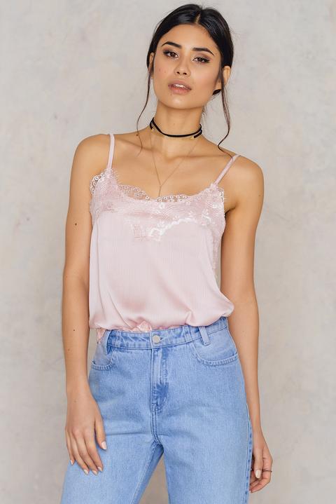 Thin Strap Lace Top