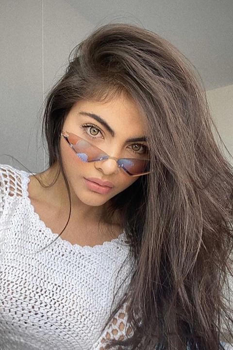 Over The Rainbow Sunglasses - Gold/blue